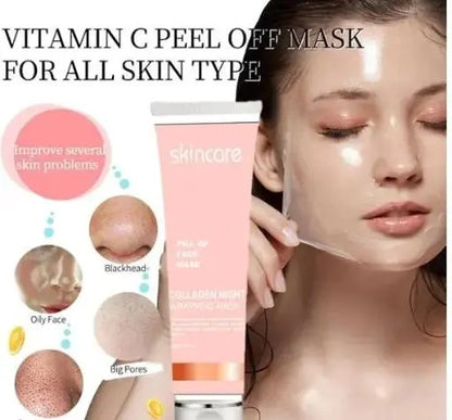 ✨ Gold Collagen Anti-Wrinkle Cream — Collagen Night Wrapping Mask